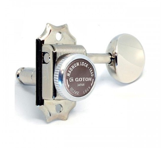 Gotoh SD90-MG-T-05M-N-L3+R3 колки для гитары 3+3, локовые, никель