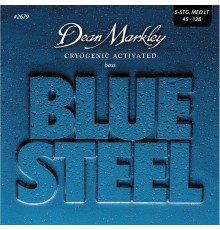 Dean Markley DM2679 Blue Steel Комплект струн для 5-струнной бас-гитары, сталь, 45-128