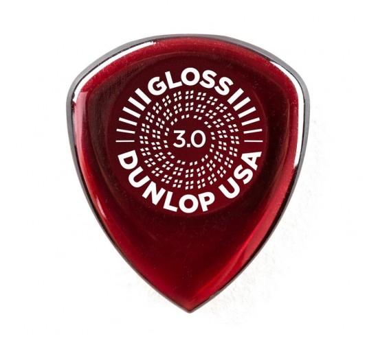 Dunlop Flow Gloss медиатор, толщина 3мм