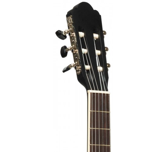 Stagg SCL70-BLK классическая гитара 4/4, цвет черный