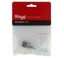 Stagg SP-PUSHPOT250B линейный потенциометр push/pull, 250к