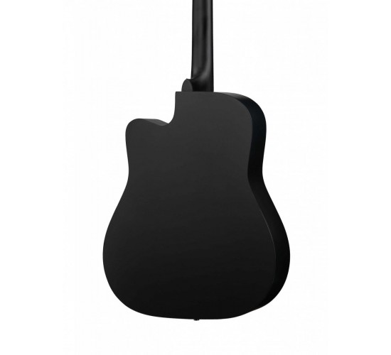 Fante FT-221-BK акустическая гитара 41", с вырезом, черная
