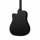 Fante FT-221-BK акустическая гитара 41", с вырезом, черная