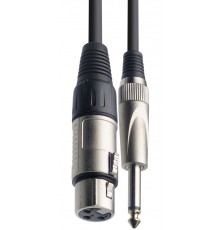 Force FMC-03/3 шнур микрофонный, jack (mono) - XLR (F), 3 м
