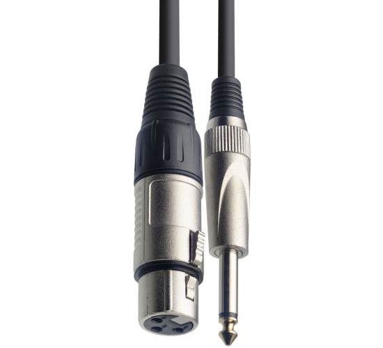 Force FMC-03/3 шнур микрофонный, jack (mono) - XLR (F), 3 м