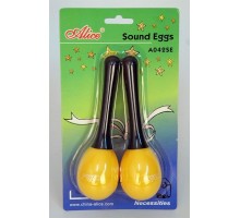 Alice A042SE Маракас-яйцо на пластиковой ручке 2шт, различные цвета