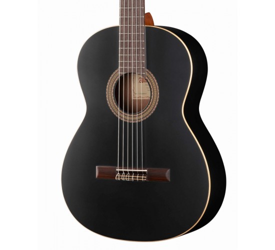 Alhambra 7.232 Classical Student 1C Black Satin классическая гитара, черная, Испания