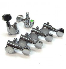 Gotoh SG381-07-C-L6 колки, хром, 6 в линию