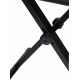 Lutner NK-XBM банкетка х-образная, чёрная