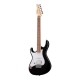 Cort G250 LH BLK электрогитара леворукая, черная