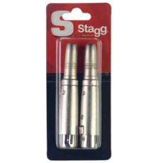Stagg AC-XFPFH переходник, XLR (F) - JACK (F)