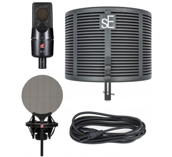 SE Electronics X1 S Studio Bundle набор студийный: микрофон X1 s, фильтр, комплект Isolation Pack