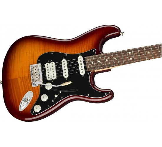 Fender Player Stratocaster HSS Plus Top PF Tobacco Sunburst электрогитара, Мексика, выставочный образец