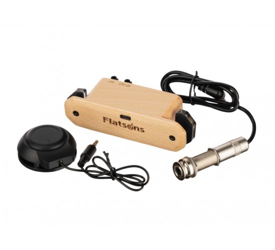 Flatsons FR6 Звукосниматель для акустической гитары, резонансный