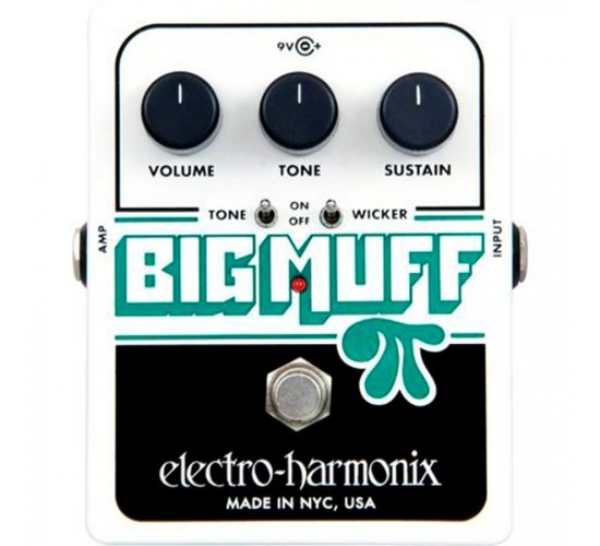 Electro-Harmonix Big Muff Pi Tone Wicker Fuzz гитарная педаль Fuzz