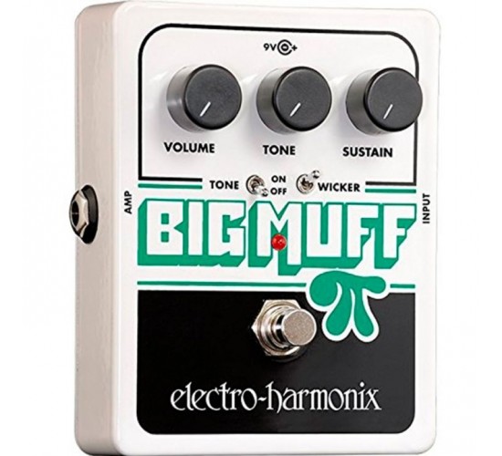 Electro-Harmonix Big Muff Pi Tone Wicker Fuzz гитарная педаль Fuzz