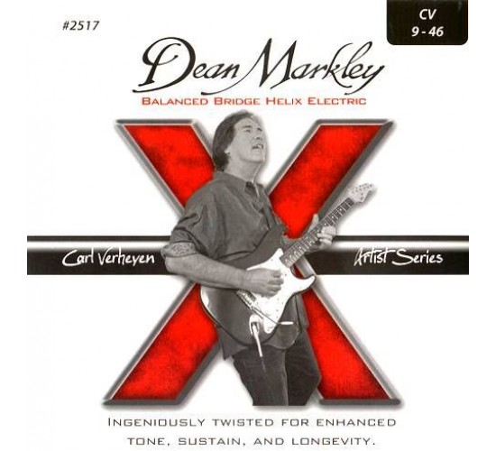 Dean Markley 2517 CVBB (CARL VERHEYEN) струны для электрогитары 9-46