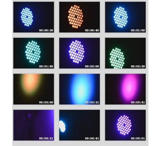 Big Dipper LPC008 Светодиодный прожектор смены цвета (колорчэнджер), RGB 54х1,5Вт