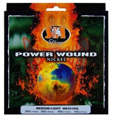 Sit NR45105L Powerwound Nickel Bass Medium Light струны для бас-гитары