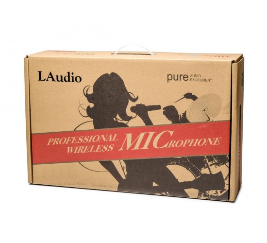 Laudio LS-Q6-4M Беспроводная микрофонная система, 4 ручных передатчика