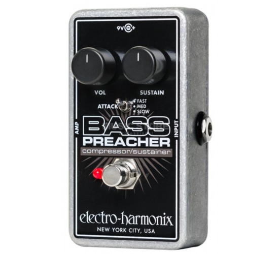 Electro-Harmonix Bass Preacher басовый эффект - компрессор
