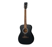 Cort AF510 BKS акустическая гитара, цвет черный матовый