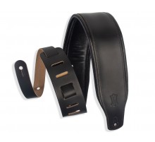 Levy's M26PD-BLK Classics Series Ремень для гитары, кожаный, черный