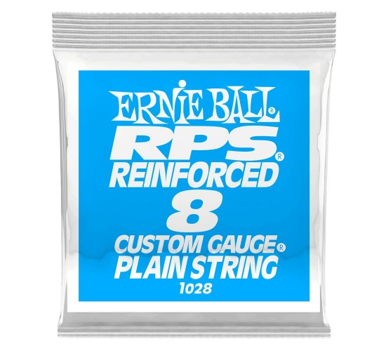 Ernie Ball 1028 струна для электро и акустических гитар. Сталь, калибр .008 (RPS)