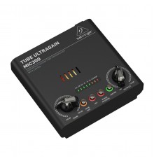 Behringer MIC300 ламповый предусилитель, лампа 12AX7, Pad, встроенный лимитер /+48В