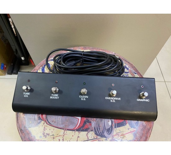 Randall RF5 педаль футсвитч MIDI, 5 кнопок