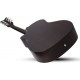 Schecter Deluxe Acoustic акустическая гитара, цвет черный, выставочный образец