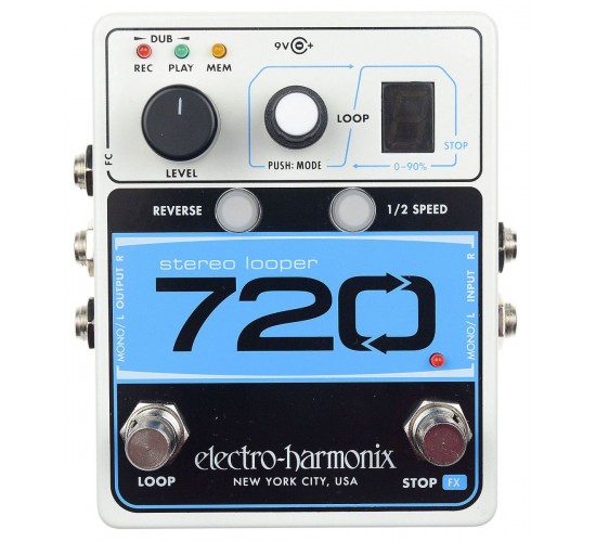 Electro-Harmonix 720 stereo looper гитарная педаль - лупер