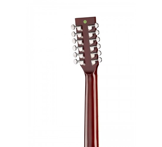 Caraya F64012-BS Акустическая 12-струнная гитара, цвет санберст