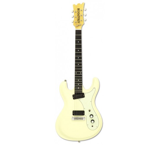Aria DM-206 VW электрогитара, цвет винтажный белый