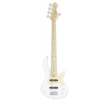 Aria RSB-618/5 WH бас-гитара 5-ти струнная, цвет белый