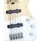 Aria RSB-618/5 WH бас-гитара 5-ти струнная, цвет белый