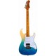 JET JS-450 TBL электрогитара, Stratocaster, HSS, tremolo, цвет прозрачный синий