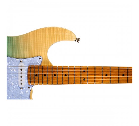 JET JS-450 TBL электрогитара, Stratocaster, HSS, tremolo, цвет прозрачный синий