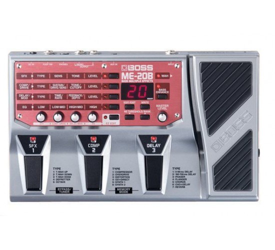 Boss ME-20B Bass Multiple Effects басовый процессор, выставочный образец