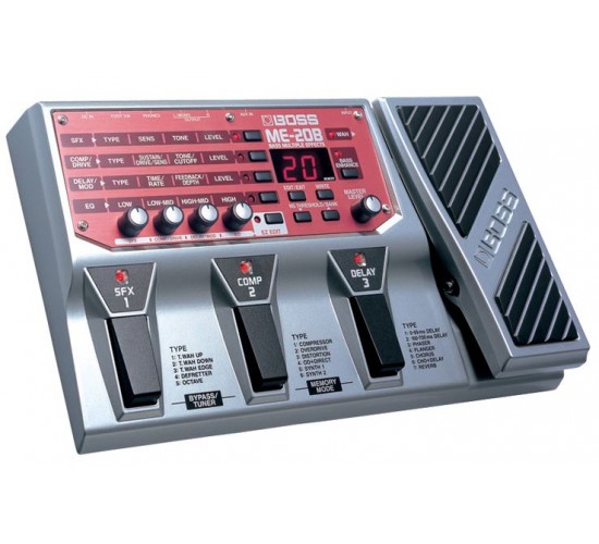 Boss ME-20B Bass Multiple Effects басовый процессор, выставочный образец