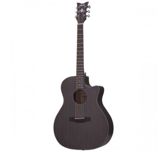 Schecter Orleans Studio Acoustic SSTBLK электроакустическая гитара
