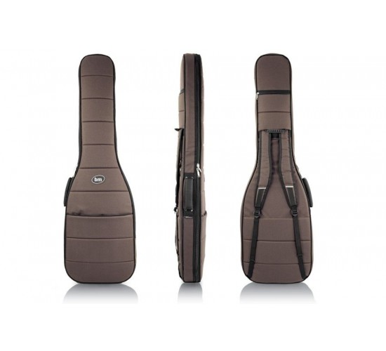 Bag&Music BM1108 Bass SLIM Чехол для бас-гитары, коричневый
