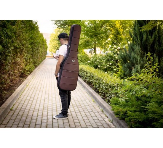 Bag&Music BM1108 Bass SLIM Чехол для бас-гитары, коричневый