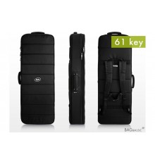 Bag&Music BM1082 Keyboard_61 PRO Полужесткий чехол для синтезатора, клавишных инструментов 105х33х11