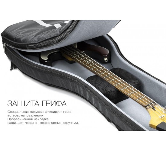 Bag&Music BM1165 Vestrum Bass полужесткий чехол для бас-гитары, черный
