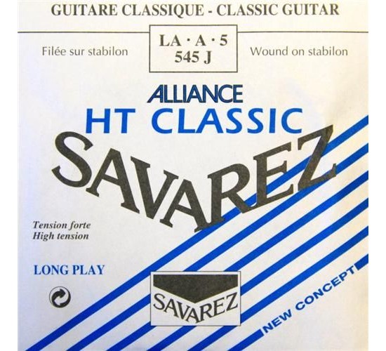Savarez 545J HT Classic Отдельная 5-я струна для классической гитары, сильное натяжение