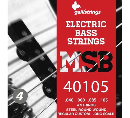 Galli MSB40105 струны для бас-гитары, regular custom