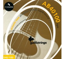 Galli AB40100 Комплект струн для акустической бас-гитары, натяжение LIGHT, 040-100