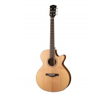 Parkwood S27-GT электроакустическая гитара, с вырезом, с чехлом, глянец
