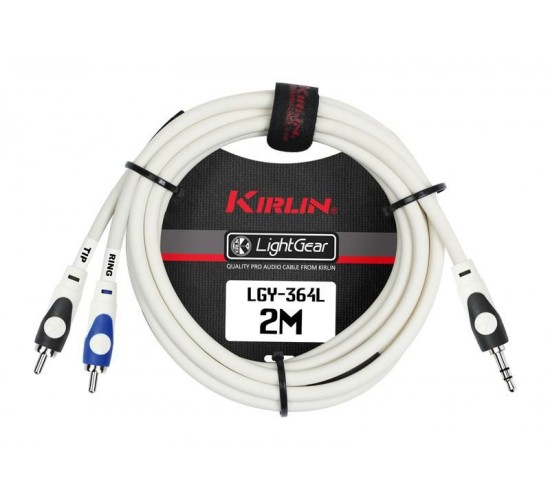 Kirlin LGY-364L 2M WH кабель Y-образный 2 м